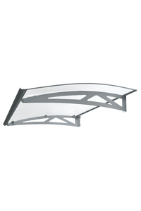 Product Στέγαστρο Αλουμινίου 100x120cm Διάφανο base image
