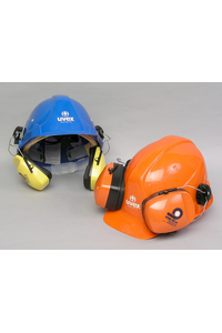 Product Helmet Mounted Ear Muffs Uvex dB ex 2500H base image