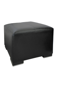 Product Πουφ Ikon Μαύρο PU base image