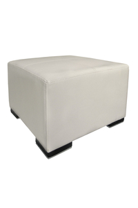Product Πουφ Ikon S58 Λευκό PU base image