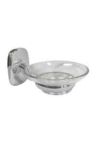 Product Σαπουνοθήκη Γυάλινη Με Βάση Τοίχου Viospiral Mercury base image