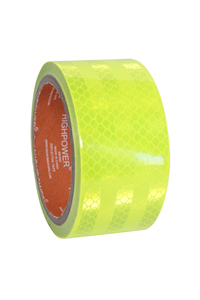 Product Self-Adhesive Reflective Tape Yellow Fluo 50mmX5m Highpower HP-1395 base image