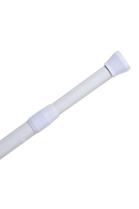 Product Σωλήνας Κουρτίνας Μπάνιου Αλουμινίου 90-160cm Λευκός Sidirela base image