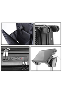 Product Cabin Size Suitcase 23x33x53cm With USB & Cup Holder Nautica 2910 base image