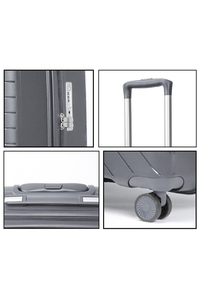 Product Cabin Size Suitcase 20x37x53cm Grey Nautica 2917 base image