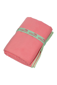 Product Πετσέτα Παραλίας Microfiber Κοτλέ Ροζ 75x150cm Solart 4963 base image