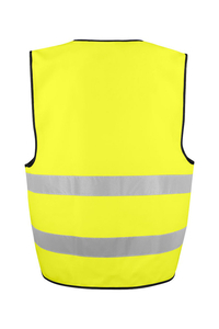 Product Fluorescent Work Vest Yellow Techboss 11496 base image