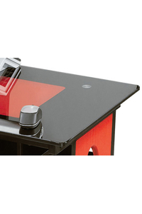 Product Γραφείο Η/Υ Μεταλλικό Κόκκινο / Μαύρο 100x53x75cm base image