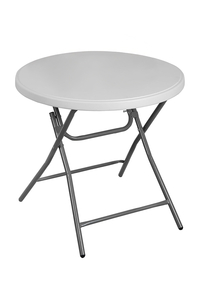 Product Folding HDPE Round Table 80x74cm 41.0187 base image