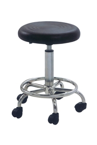 Product Σκαμπό Σχεδιαστηρίου Μαύρο Με Αμορτισέρ Bar70 base image