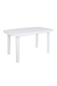 Product Τραπέζι Πλαστικό 140x80x74cm Λευκό base image