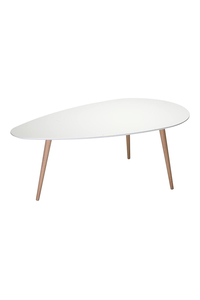 Product Τραπεζάκι Καθιστικού Λευκό 89x48x34cm "Fine" base image